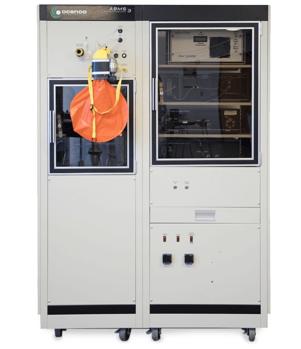 Breathing apparatus simulator machine.